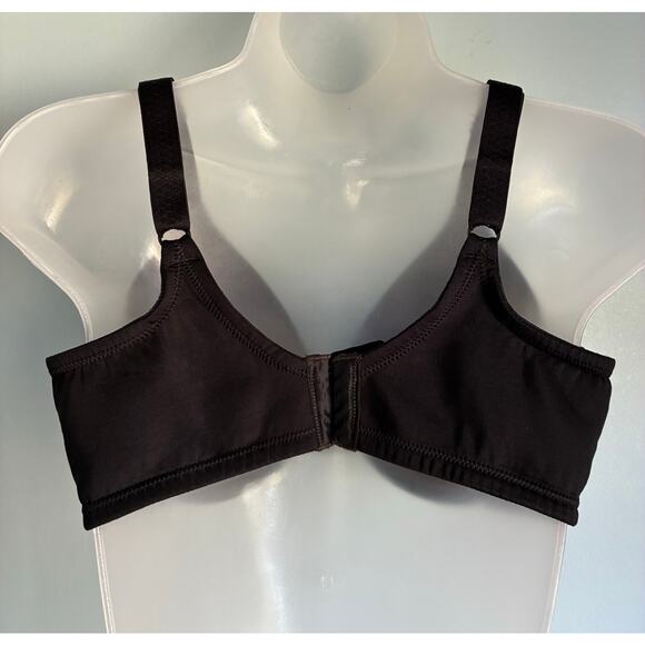 Vanity Fair Bra Beauty Back Underwire Minimizer 36D Black - Picture 3 of 7
